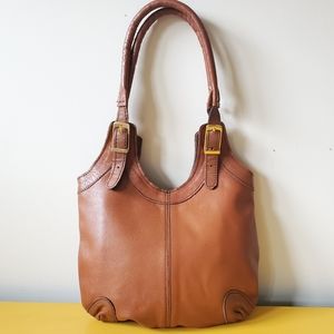 Vintage 100% leather bag